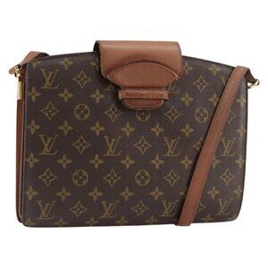 LOUIS VUITTON Monogram Kurcell Shoulder Bag M51375 LV Auth BA8122